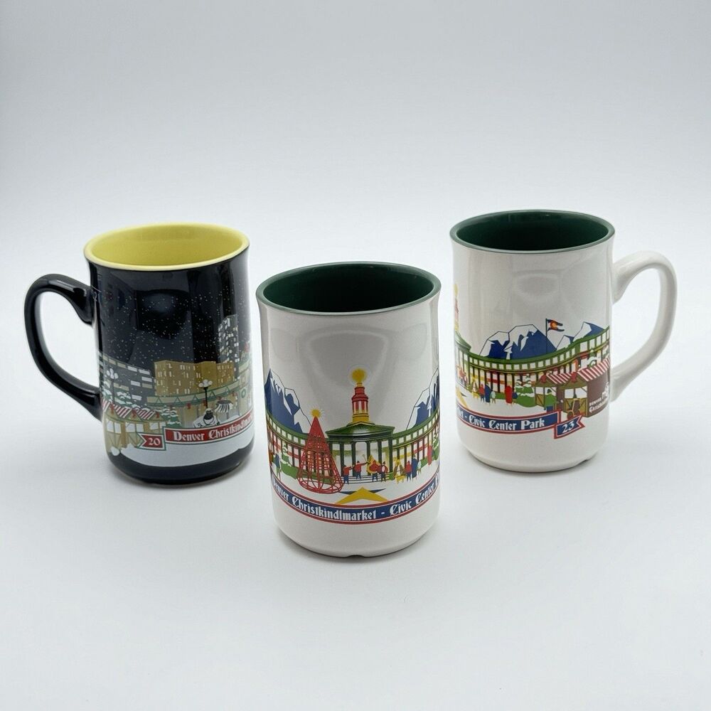 Denver Christkindlmarket  2023 Holiday Coffee Mug Collectible